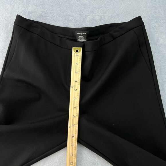 Max & Mia Dress Pants Relaxed Straight Leg‎ Trousers Career Women's Size Large - Picture 9 of 13